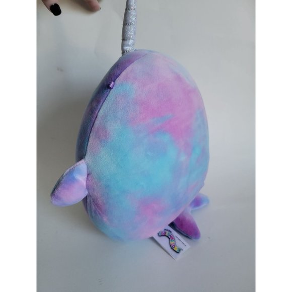 Squishmallow Hallie the Narwhal 12" blue Plush stuffed animal - Picture 7 of 9
